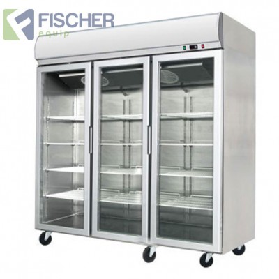 Fischer Triple Glass Door Fridge 1400L - YCC03-LB